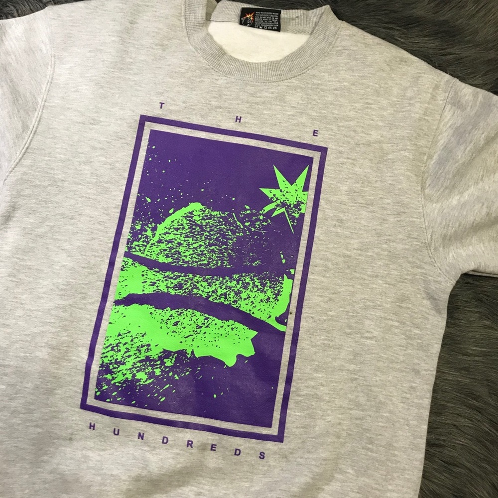 The hundreds gray sweater